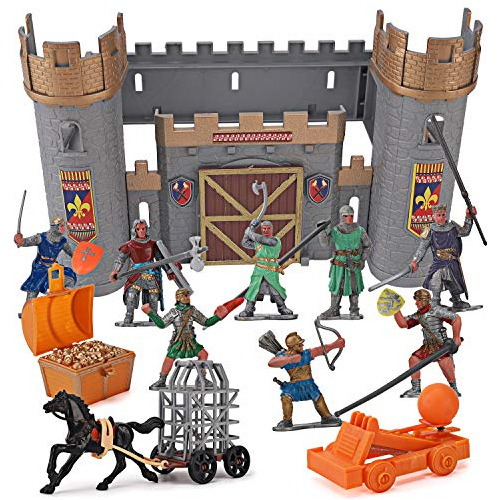Castillo Medieval Kingdom Knights Figura De Acción Toy...