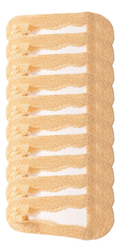 10 Pares De Calcetines De Encaje Ligeros De Verano Para Muje