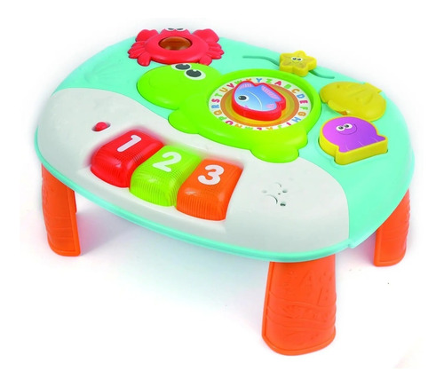 Mesa Piano De Actividades 2 En 1 Con Luz Y Sonido Winfun