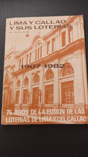 Lima Y Callao Y Sus Loterias