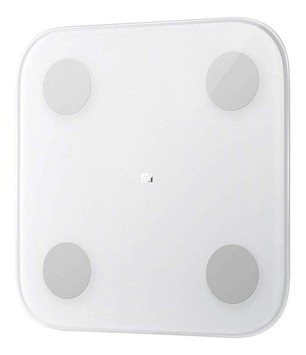 Imagen 2 de 3 de Balanza digital Xiaomi Mi Body Composition Scale 2 blanca, hasta 150 kg
