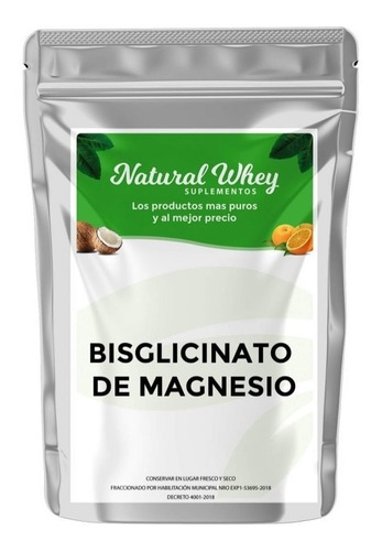 Bisglicinato De Magnesio Quelado 500 Gr