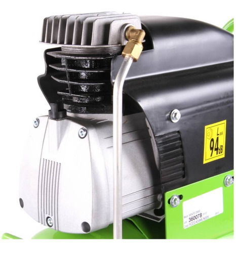 Compresor De Aire Indura Vento 2000 Pro + Kit 24l 2hp 220v