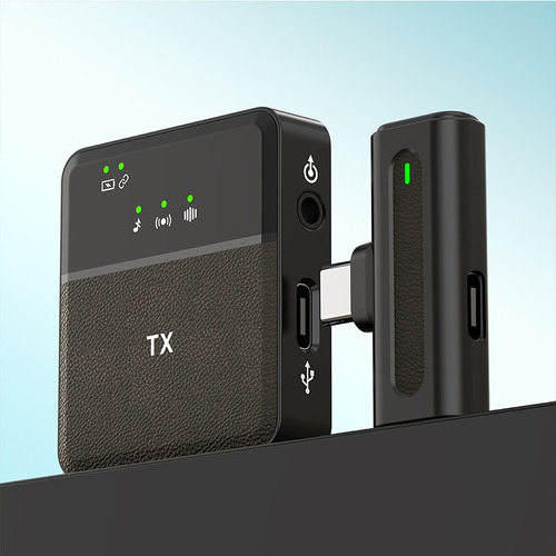 Micrófono De Solapa Inalámbrico Para Celular Tipo C