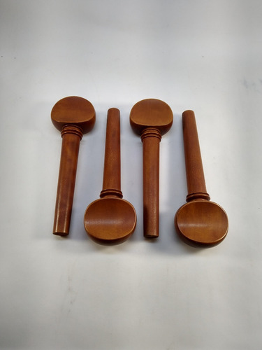 Set Clavijas Boxwood Modelo Francés Para Cello (x4)