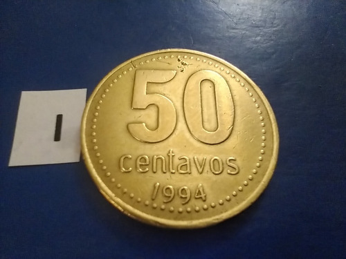 50.centavos Moneda Argentina Del Año 1994 (Usado)