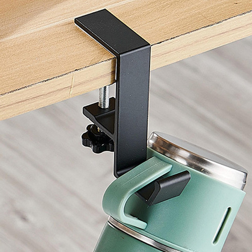 Percha Para Mochilas Escolares, Soporte Para Mesa, Negro