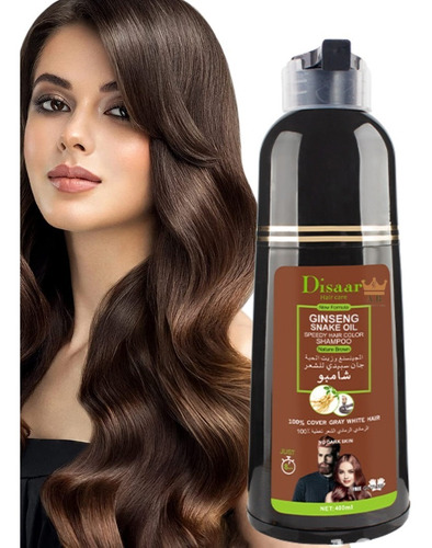 Shampoo Cubre Canas Marron