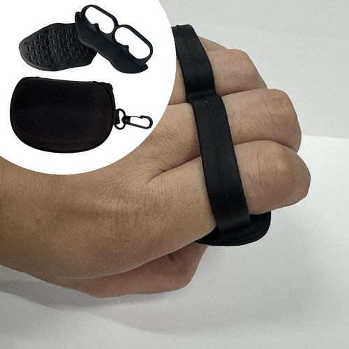 2 Piezas De Levantamiento De Levantamiento De Pesas Negro