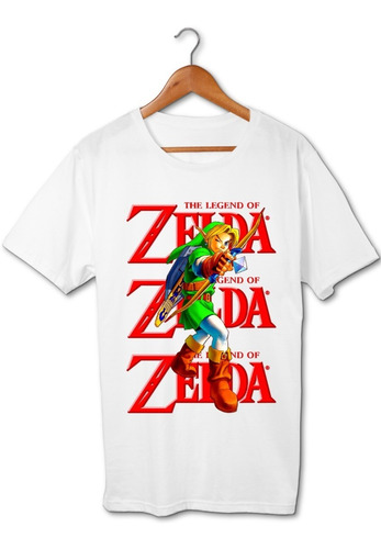 Legend Of Zelda Leyenda Link Remera Friki Tu Eres #2