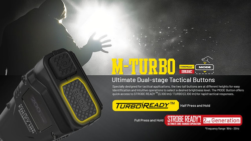 Linterna Nitecore Edc27 Uhi De 3100 Lúmenes Recargable Con U