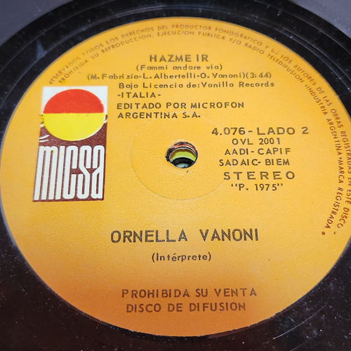 Simple Ornella Vanoni 4076 Micsa C11
