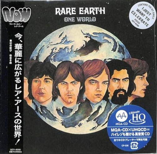 Rare Earth One World Japanese Mini-lp Sleeve Master Quali Cd