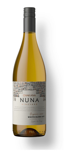 Vinho Chakana Nuna White Blend 750ml