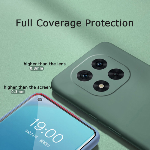 Funda Para Redmi Note 14 Pro Plus Silicona Líquida+mica