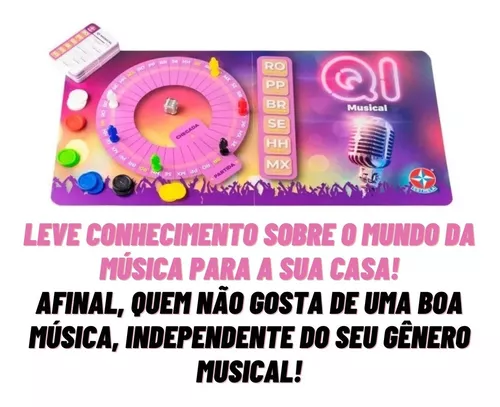 Jogo QI Musical da Estrela - Casa dos Brinquedos 