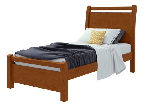 Cama De Solteiro Em Mdp/mdf 119x209cm Reali Frassino Ehwt