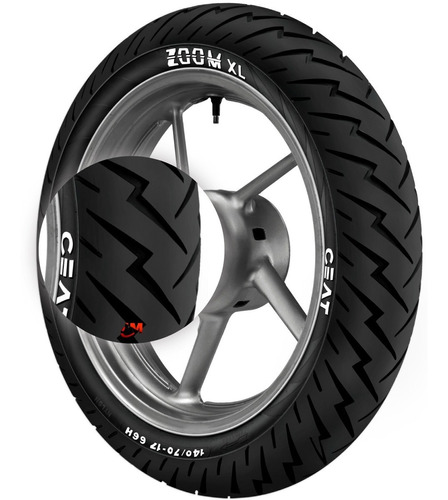 Llanta 140/70-17 Ceat Zoom Xl Tl