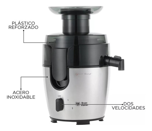 Extractor De Jugos 700w Nutrismart Gris Ursus Trotter