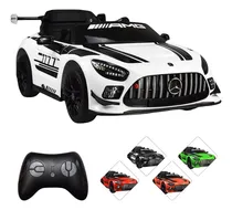 Comprar Mercedes-Benz GT3 Montable Electrico Para Niño Mercedes Benz Carro De Carreras Color Blanco