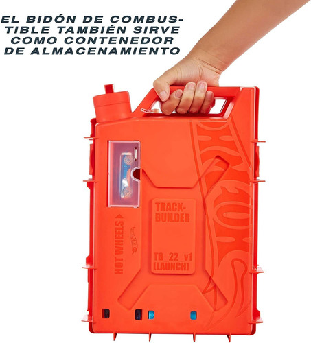 Pista Hot Wheels Track Builder Caja De Acrobacias Extrema