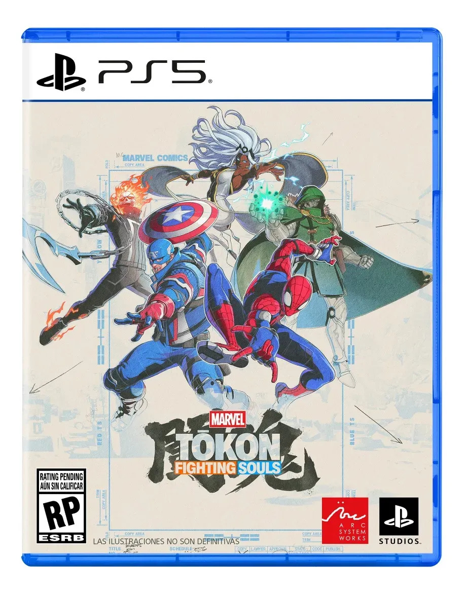 Marvel Tokon: Fighting Souls Playstation 5 Físico Sony