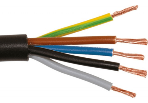 Cable Tipo Tpr 5x2.5mm X Mtrs. - Ideal Instalacion Split
