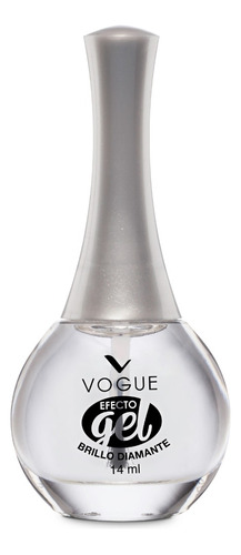 Esmalte de uñas color Vogue Efecto Gel Efecto Gel de 14mL de 1 unidades color Transparente