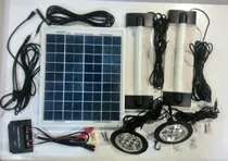 Comprar Kit  Solar  Incluida 4 Lamparas + Bateria Agm + Modulo Solar