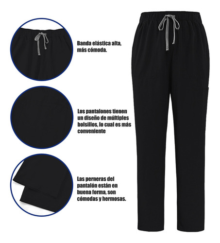 De Hombre Quirurgica Conjunto Medico Jogger Pijama Uniforme