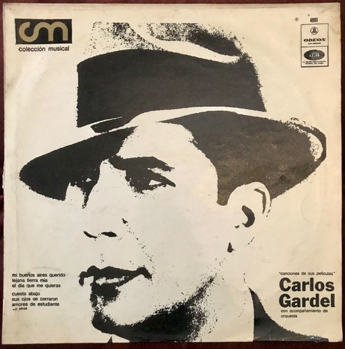 Vinilo Carlos Gardel Canciones De Sus Películas