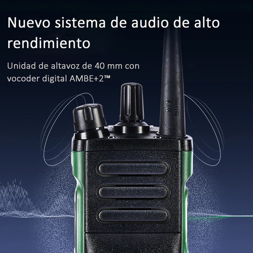 Radio Walkie Talkie Baofeng Dm-32uv Dmr Digital Analógica