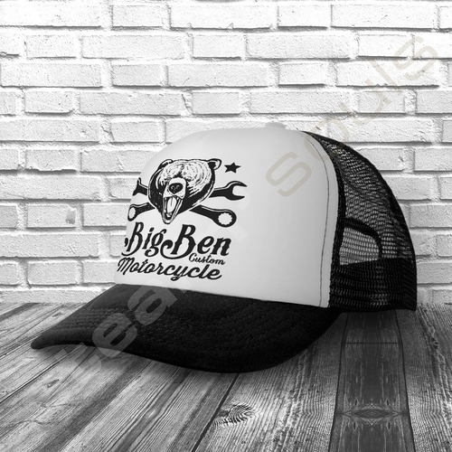 Gorra Trucker Camionera | Moto #404| Cafe Racer Bobber Vespa