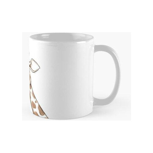 Taza  Jirafa Dibujada Con Humor Solo Para Ti. Calidad Premiu