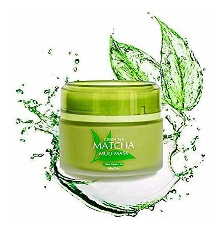 El Té Verde Matcha Máscara Facial De Barro, Elimina Las Espi