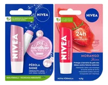 Comprar Labiales Protector Nívea De Fresa, Pérola, Mora Y Cereza.