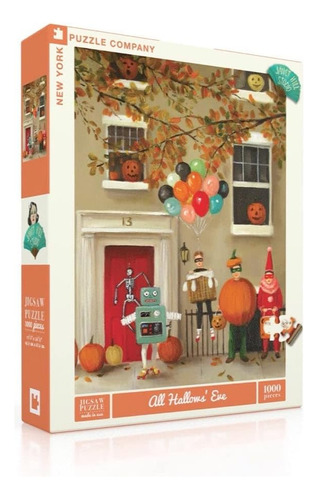New York Puzzle Company - Janet Hill All Hallows Eve - Rompe