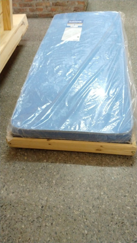 Cama Tatami Madera Pino 140 X 190 2 Plaza
