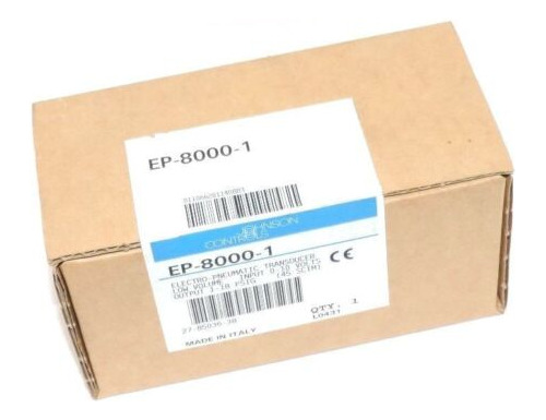 Factory Sealed Johnson Control Ep-8000-1 Electro-pneumat Vvm
