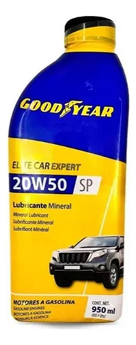 Aceite Goodyear Multigrado Sae 20w50 Sp, 946ml