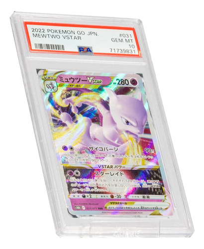 Tarjeta Gradeada Pokémon Tcg Psa 10 Mewtwo Vstar 31