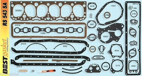 Chevy Gmc Full Motor Juego Junta Mejor  Head Colector