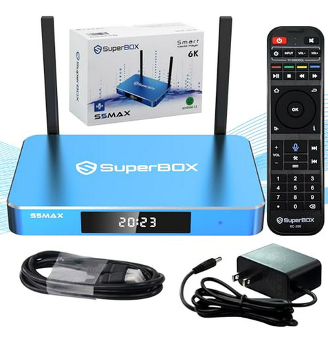 Android Tv Box 2024 S-5 Max Con Control De Voz 6k Hdmi