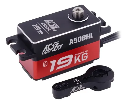Servo Digital de 45Kg, Motor de núcleo de hierro con engranaje de Metal, servos