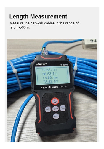 Wire Finder, Probador De Cables De Red, Ethernet Multifuncio