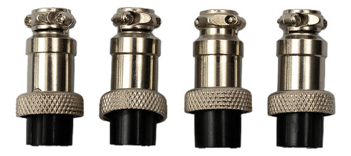 Accesorios Piezas De Conector De Enchufe De Aviación De 4 Pi
