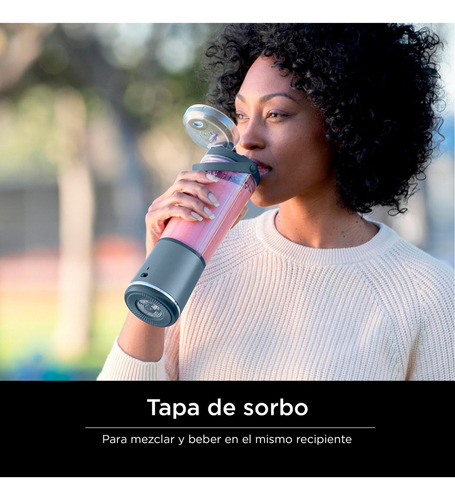 Licuadora Portátil Blast - Ninja - Inalámbrica - Bc151bk Negro