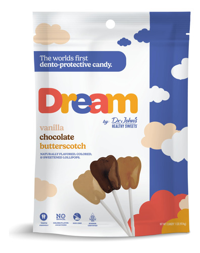 Dream By Dr. John's Healthy Sweets - Paletas Surtidas (vaini