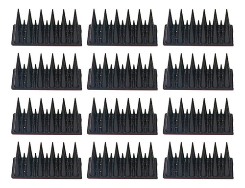 Espinas Antipájaros De Plástico Antipájaros, 12 Unidades, 4,