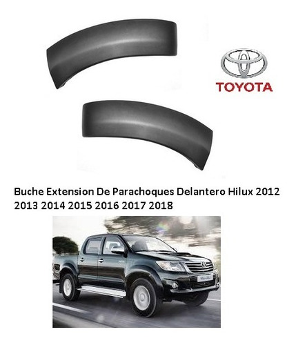 Buche Extension Delantero Hilux 2012 2013 2014 2015